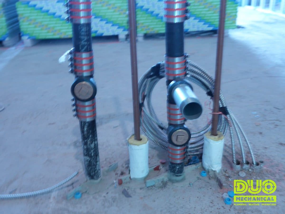 DUO Mechanical Plumbing project