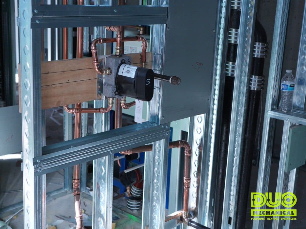 DUO Mechanical Plumbing project