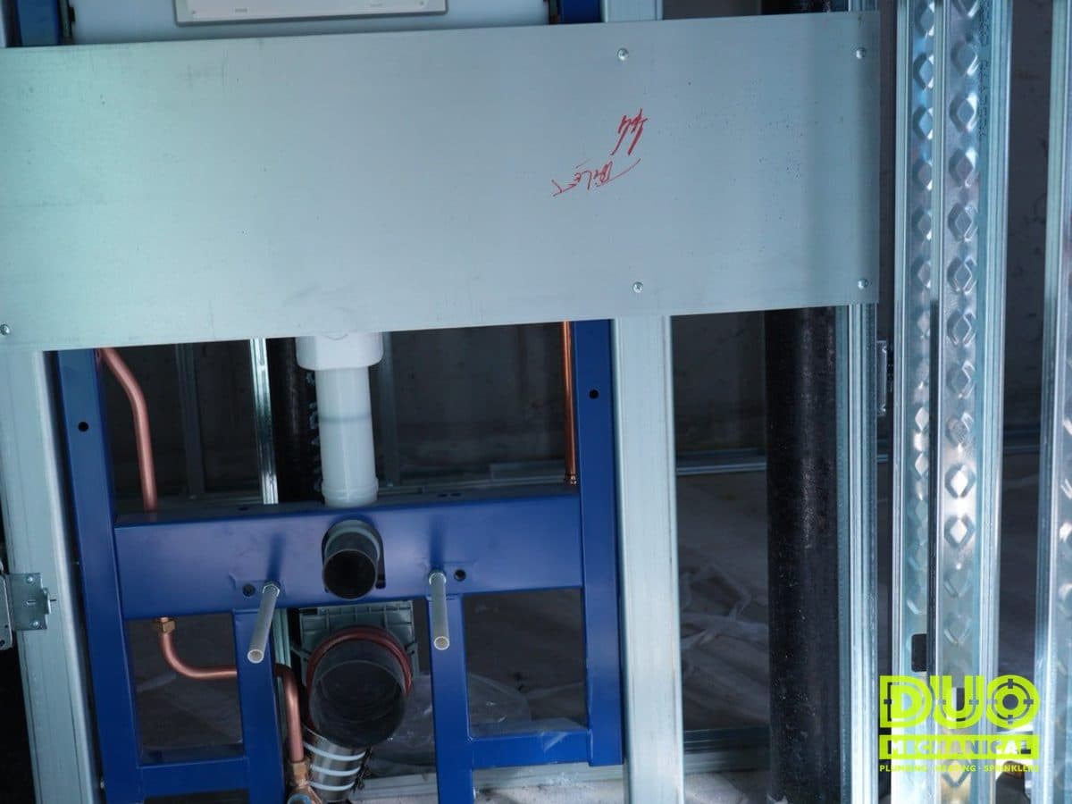 DUO Mechanical Plumbing project