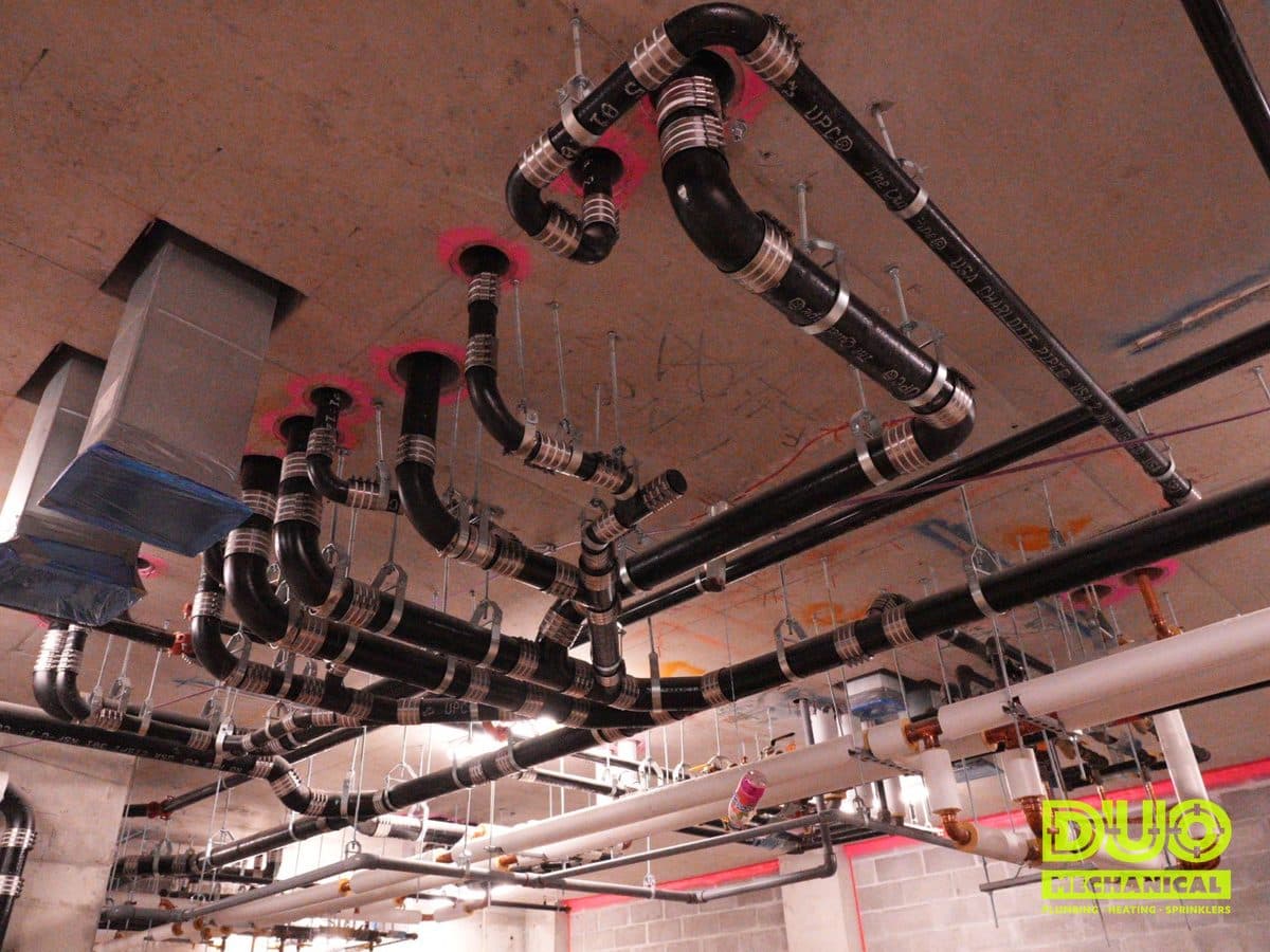 DUO Mechanical Plumbing project
