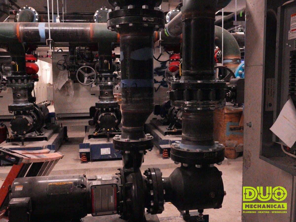 DUO Mechanical Plumbing project