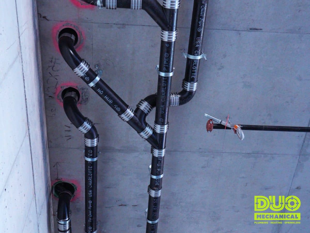 DUO Mechanical Plumbing project