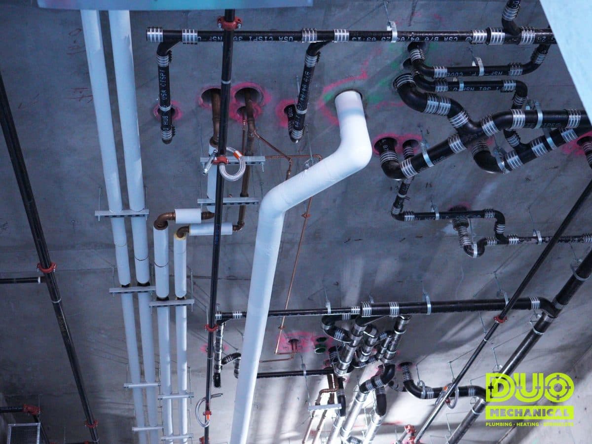 DUO Mechanical Plumbing project