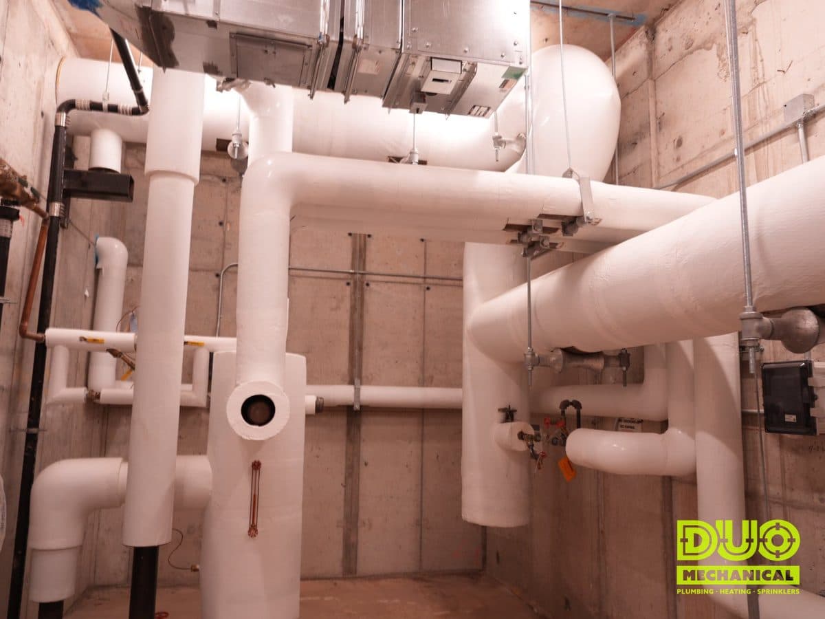 DUO Mechanical Plumbing project