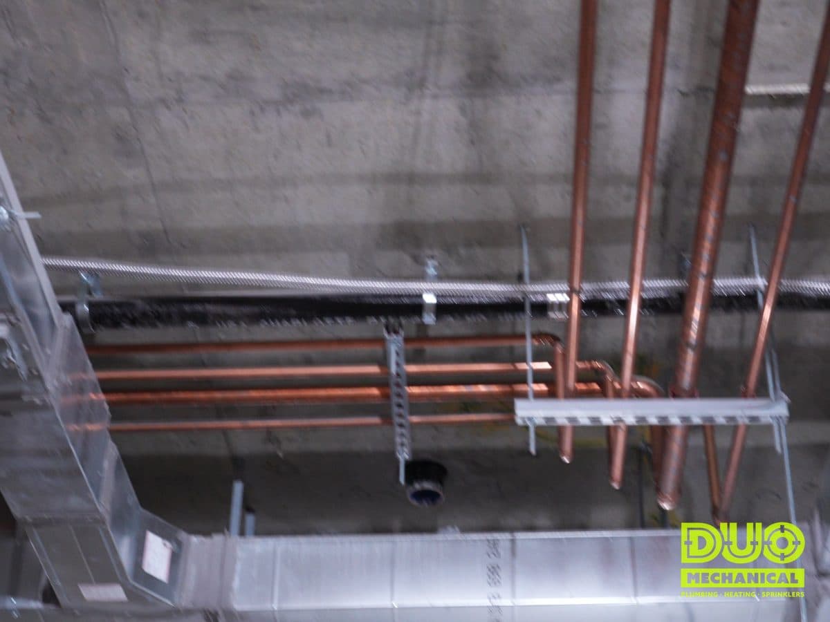 DUO Mechanical Plumbing project