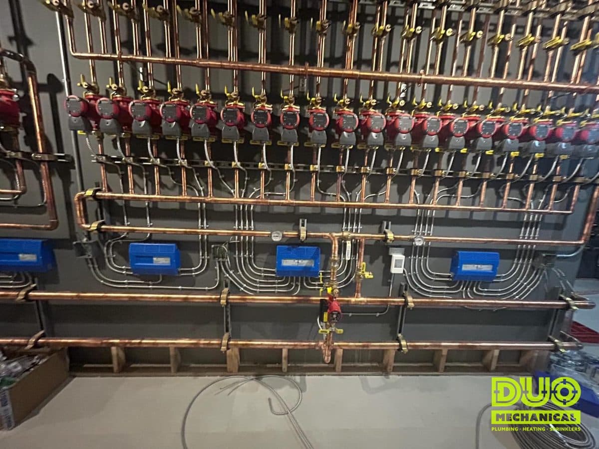 DUO Mechanical Plumbing project