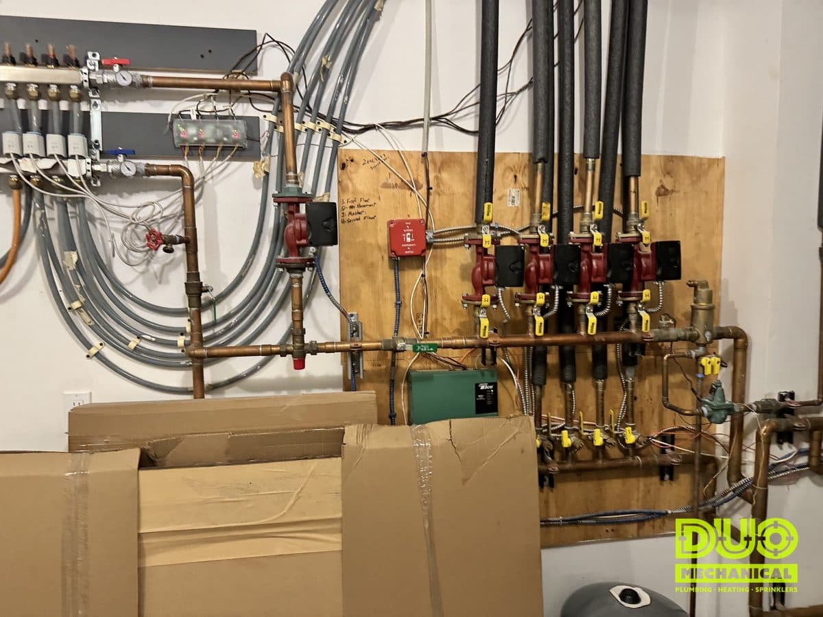 DUO Mechanical Boilers project