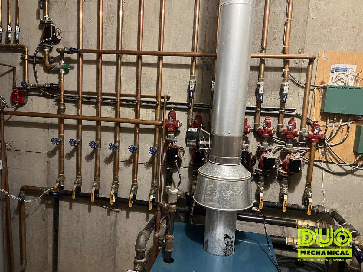 DUO Mechanical Boilers project