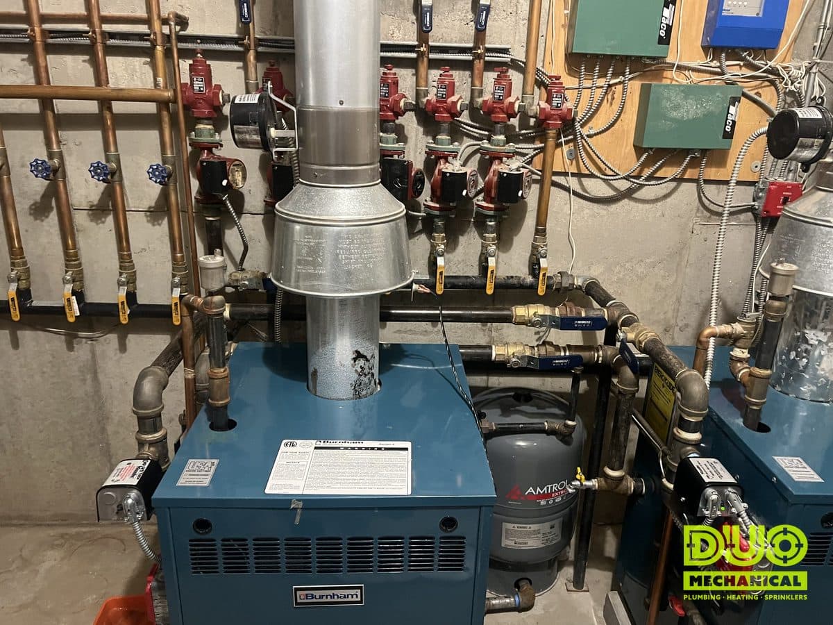 DUO Mechanical Boilers project