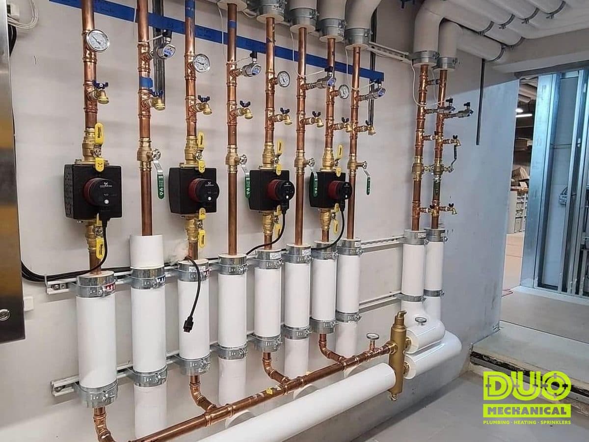 DUO Mechanical Plumbing project