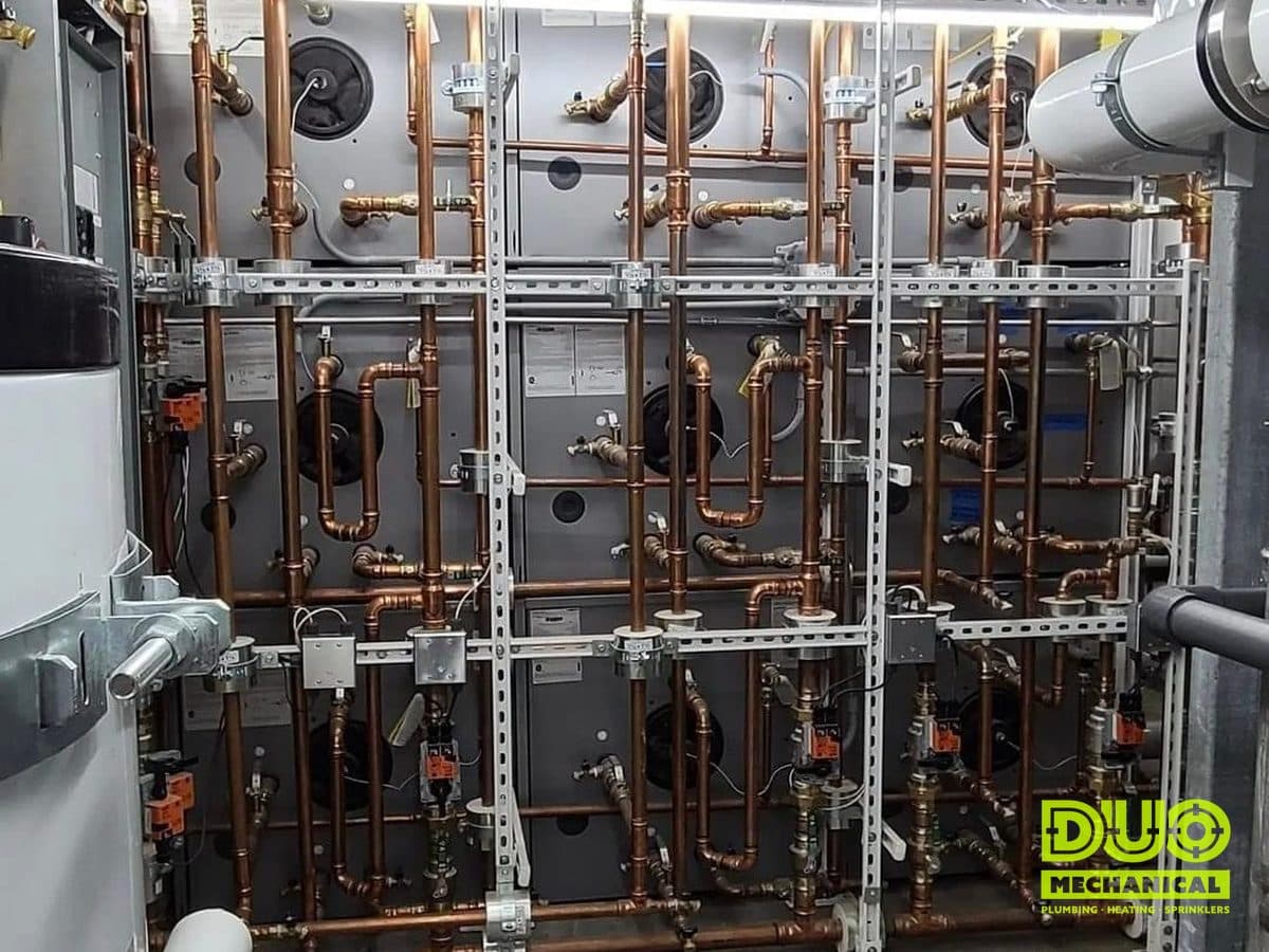 DUO Mechanical Plumbing project