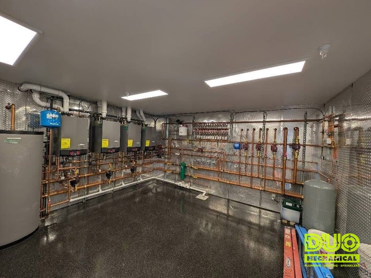 DUO Mechanical Plumbing project