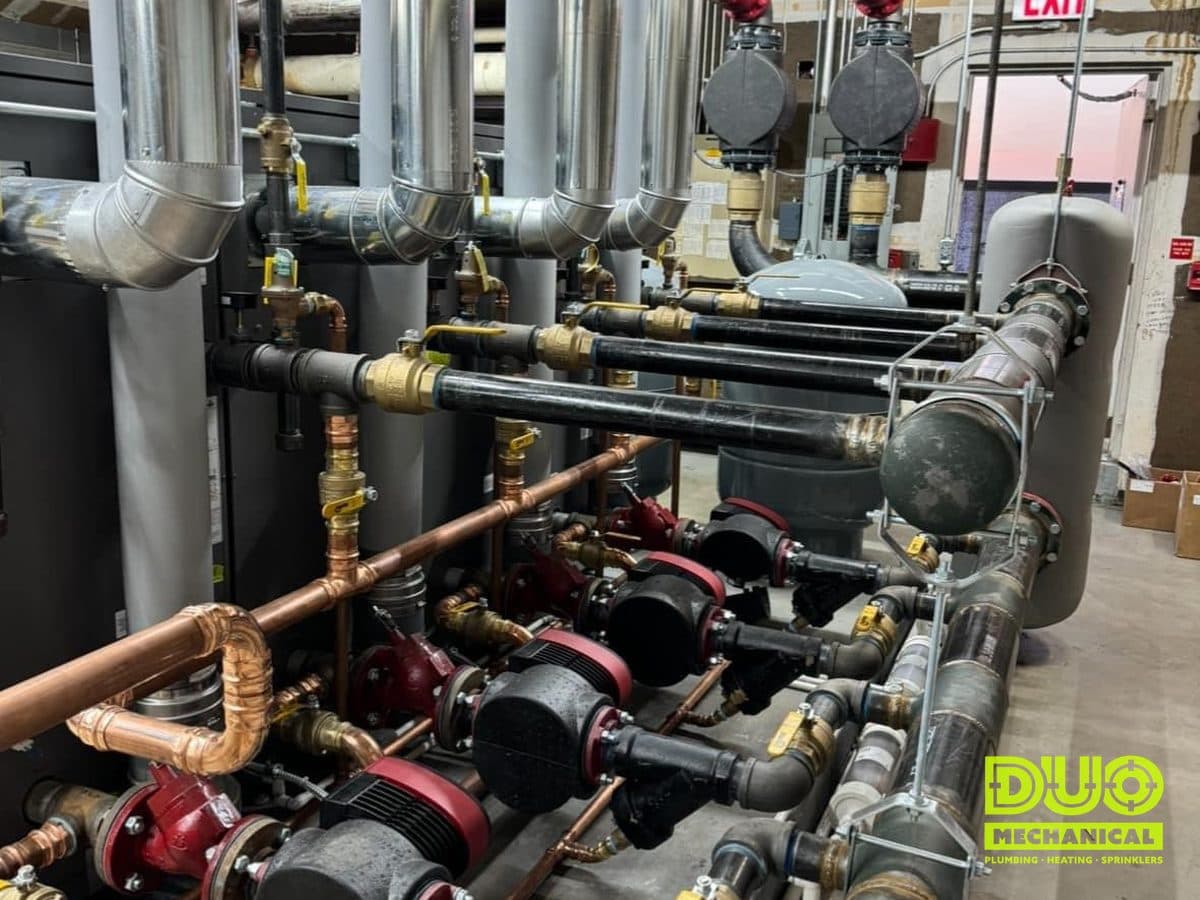 DUO Mechanical Boilers project