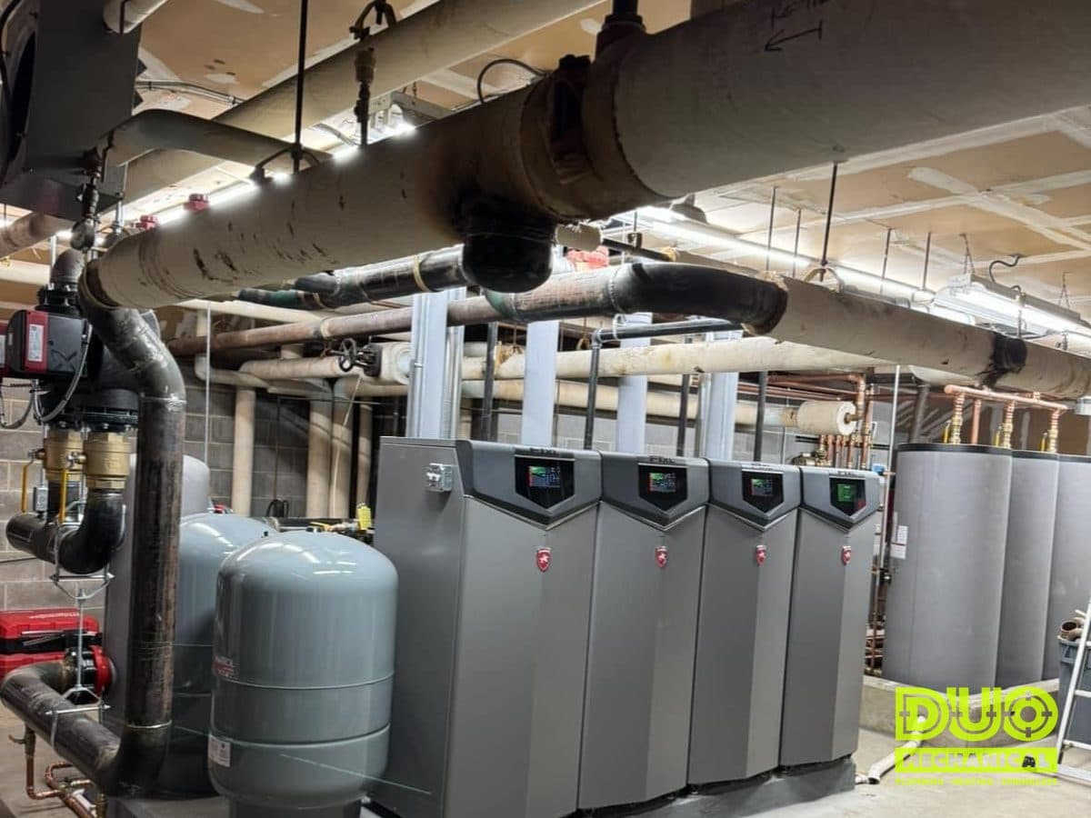 DUO Mechanical Boilers project