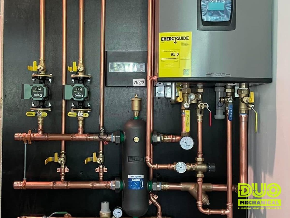 DUO Mechanical Boilers project