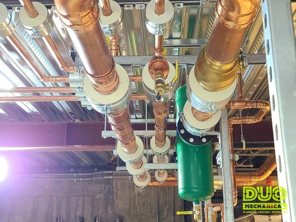 DUO Mechanical Plumbing project