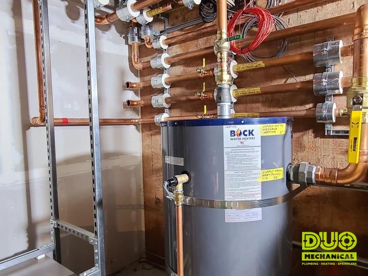 DUO Mechanical Boilers project