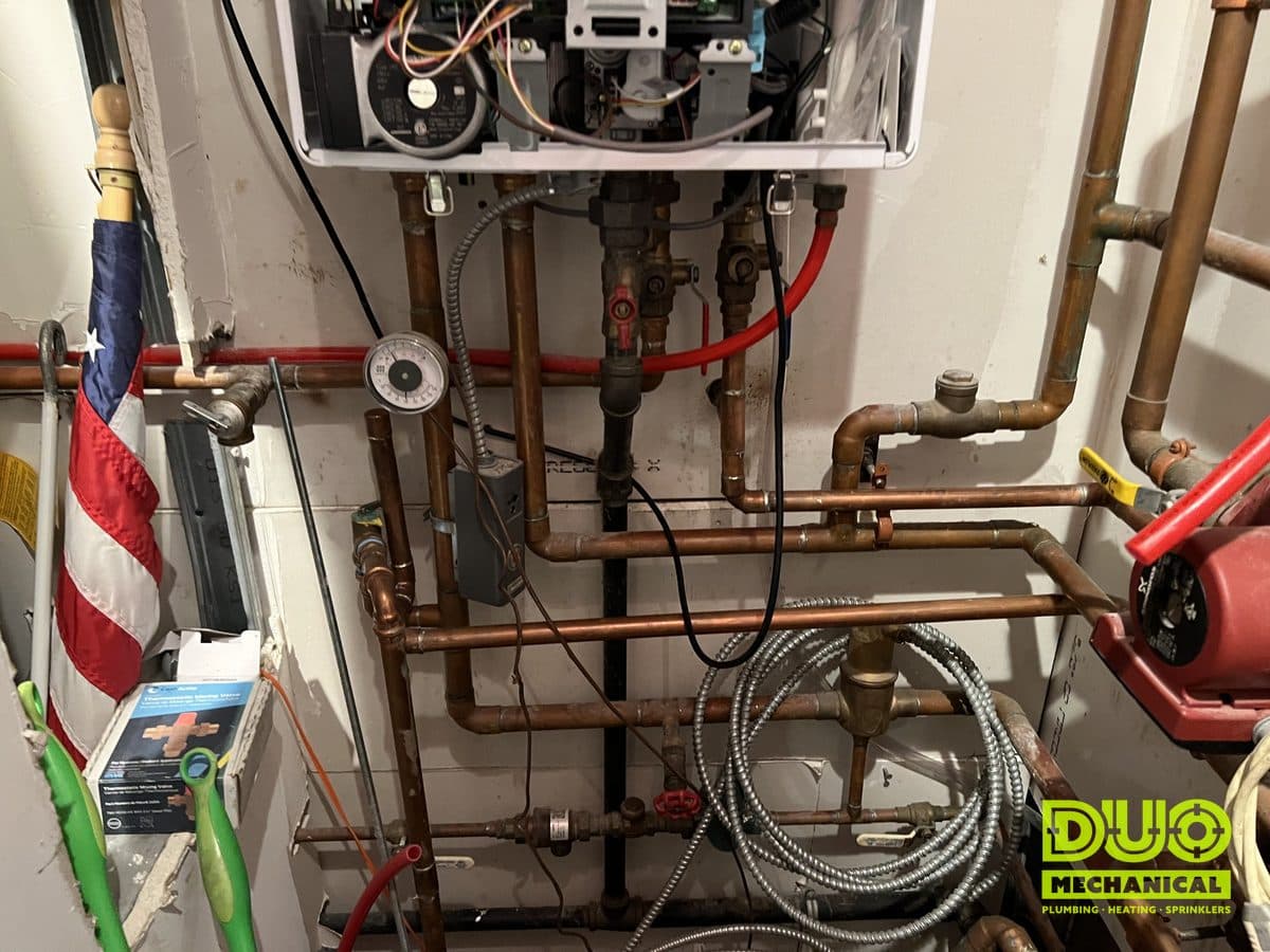 DUO Mechanical Plumbing project