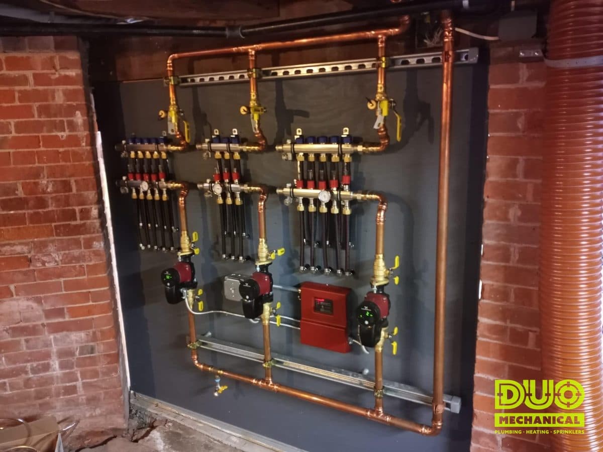 DUO Mechanical Plumbing project