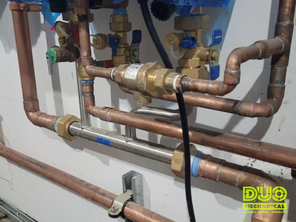 DUO Mechanical Plumbing project
