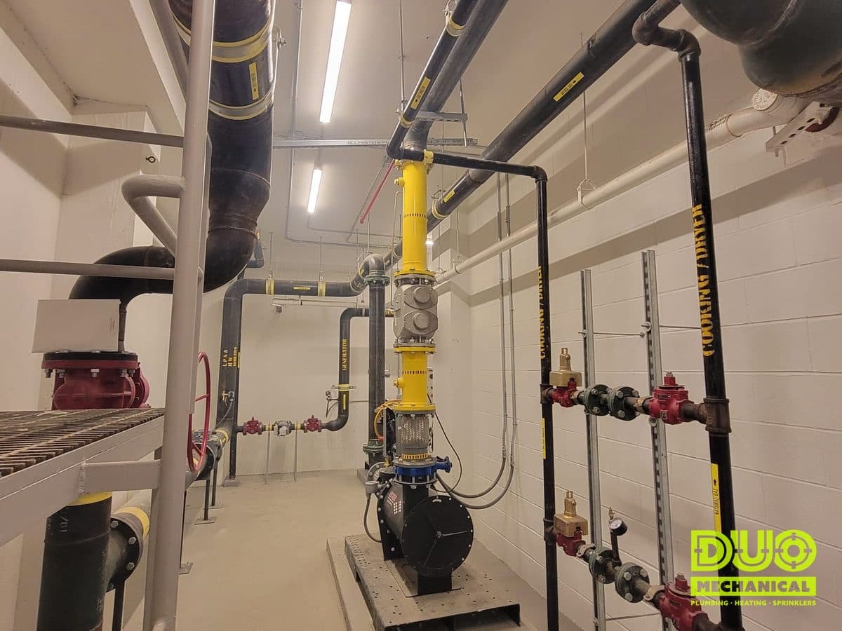 DUO Mechanical Boilers project