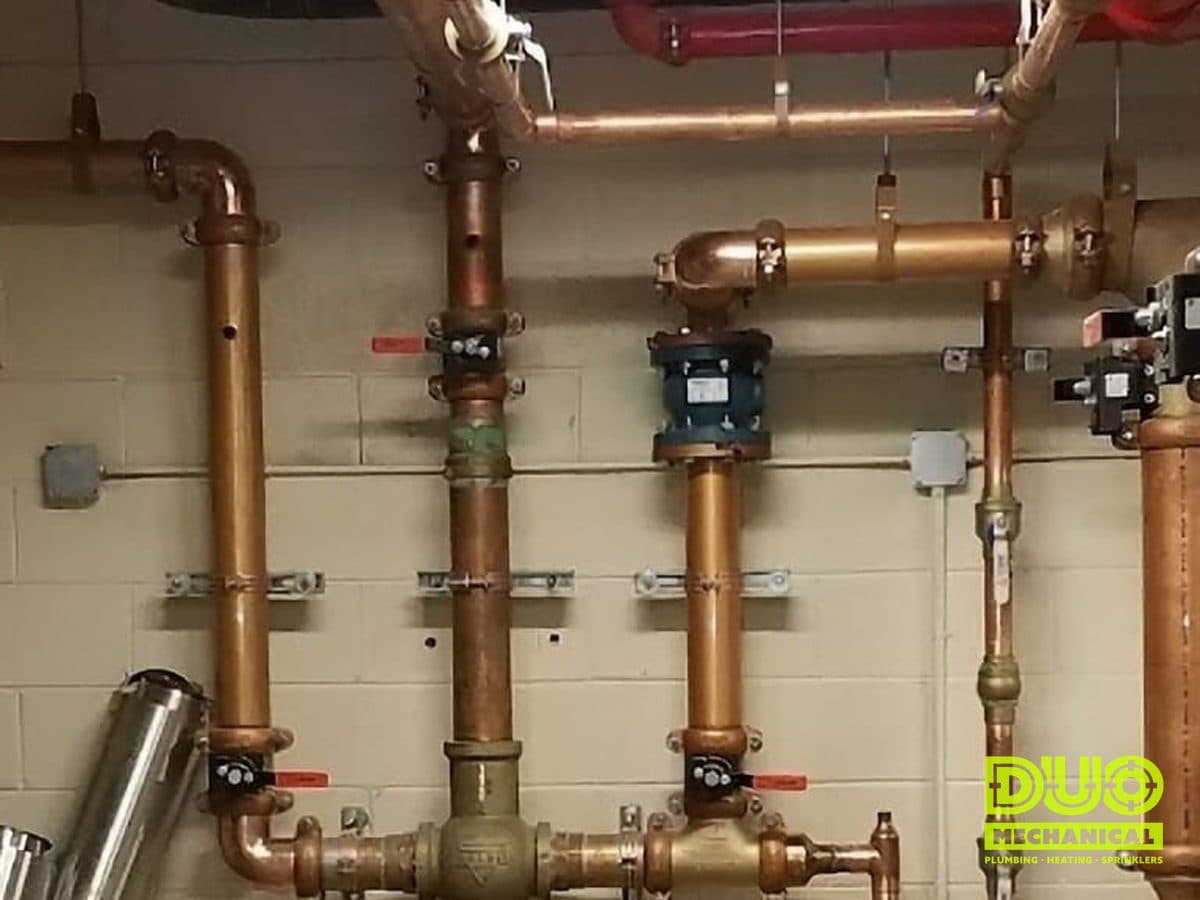 DUO Mechanical Plumbing project
