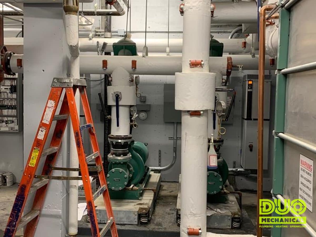 DUO Mechanical Boilers project