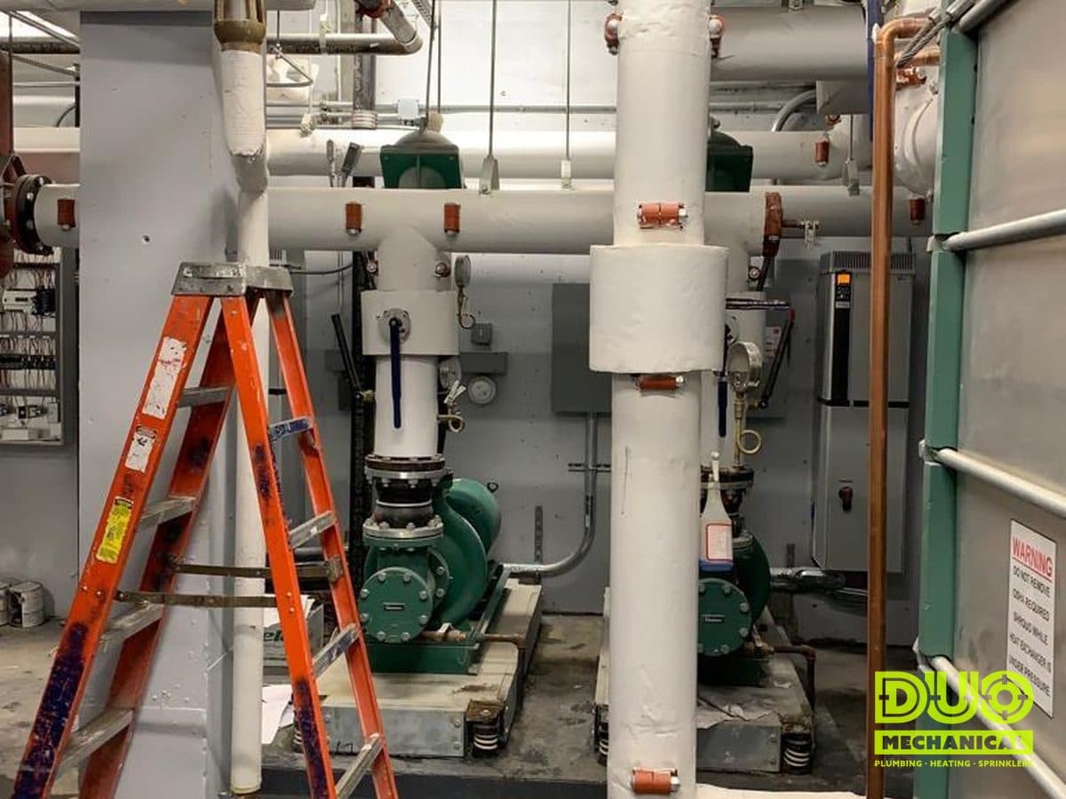 DUO Mechanical Boilers project
