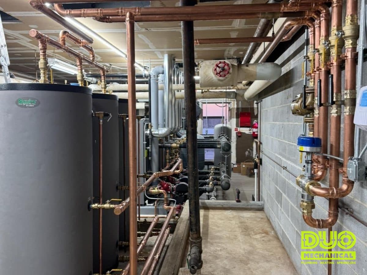 DUO Mechanical Boilers project