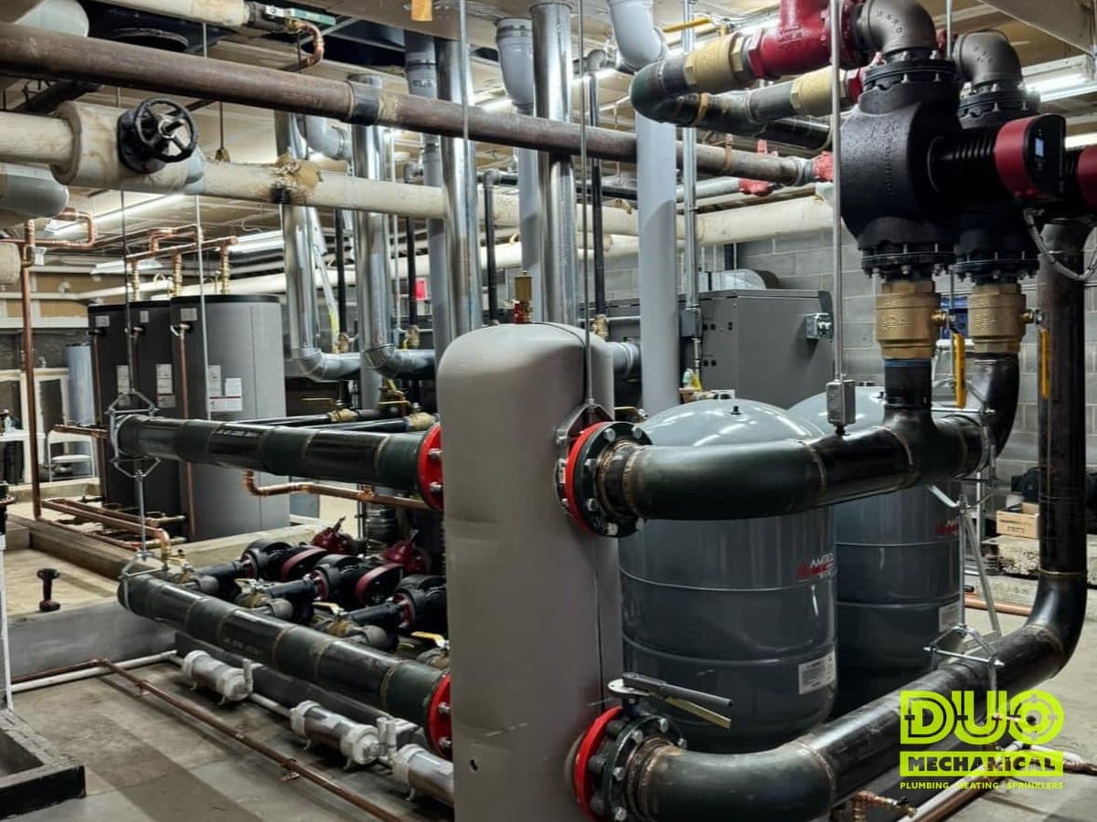 DUO Mechanical Boilers project