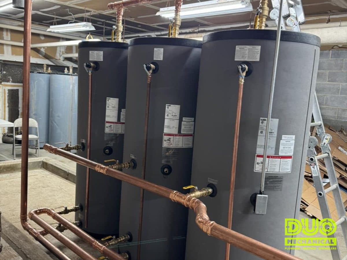 DUO Mechanical Boilers project