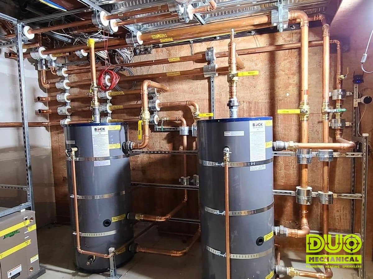 DUO Mechanical Boilers project