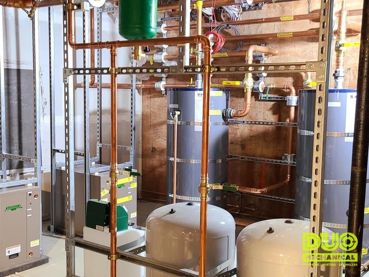 DUO Mechanical Boilers project