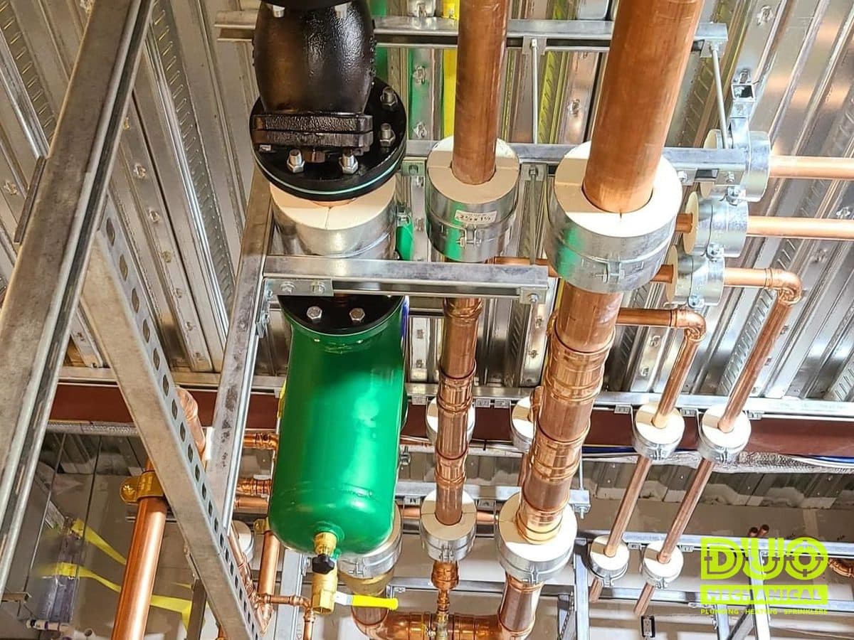 DUO Mechanical Plumbing project