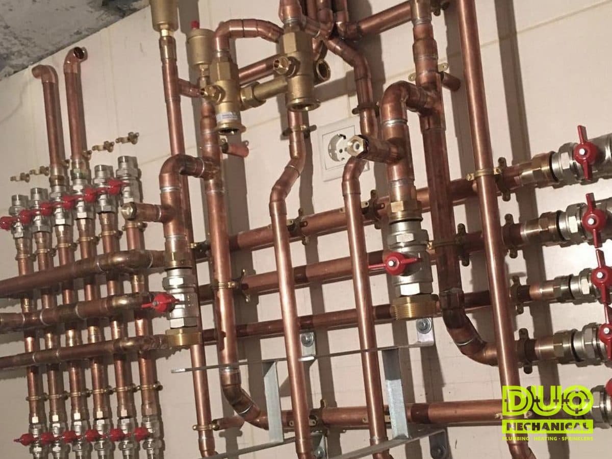 DUO Mechanical Plumbing project